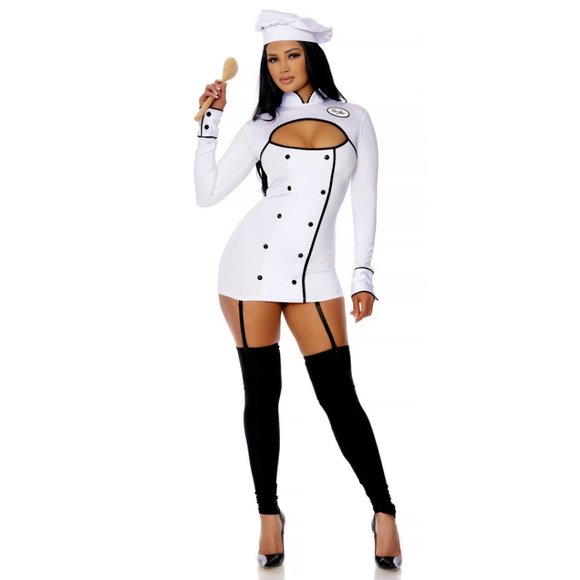 Forplay 552927 Chefs Kiss Sexy Chef Costume - Picture 1 of 3